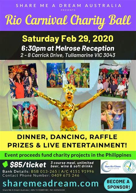 Charity ball or dinner dance fundraiser .